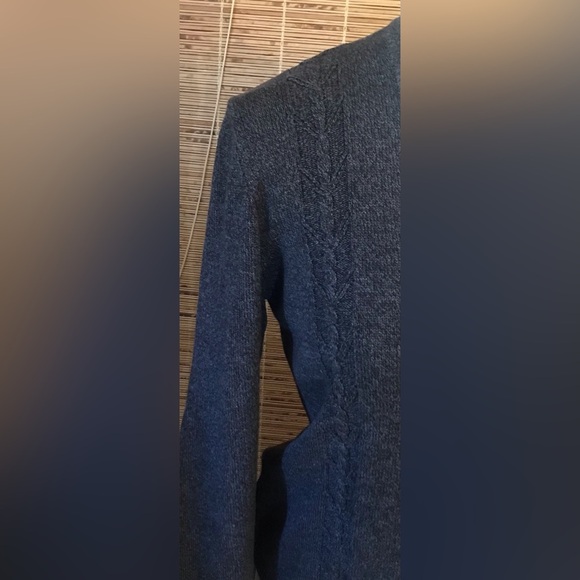 Vintage Tail Cardigan Cable Striped Size M Sweater - Picture 6 of 8